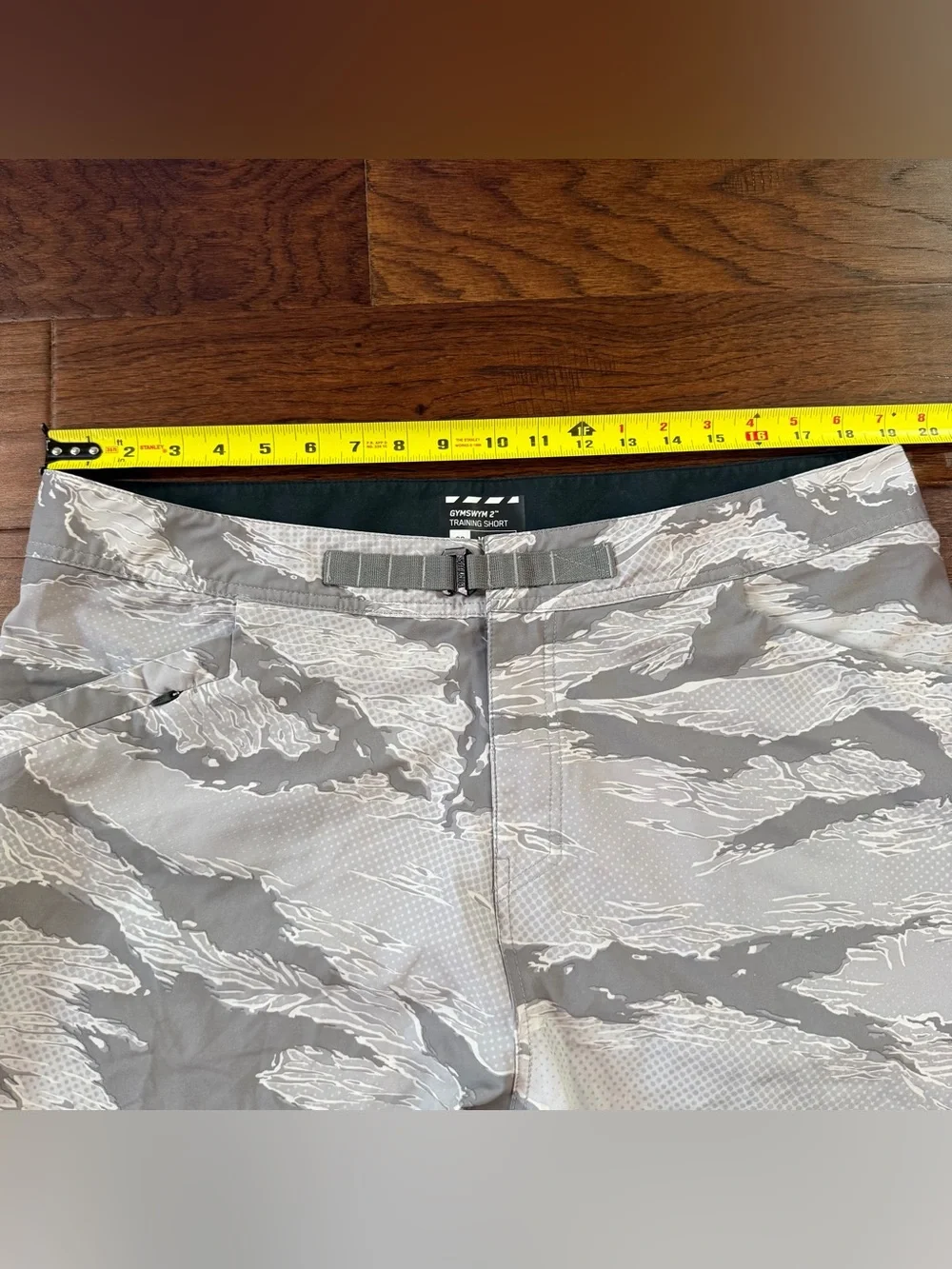 Viktos Shorts Mens 38 Camo Lightweight GymSwym 2 Training Hybrid Tactical Belted